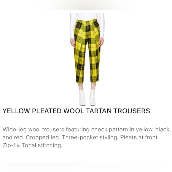 Ashley Williams tartan trousers - Picture 10 of 10